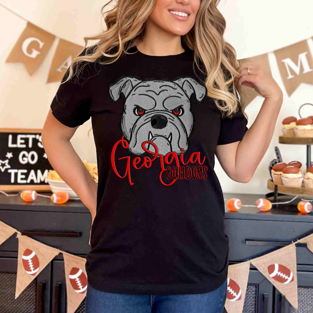 GO DAWGS GEORGIA BULLDOGS GANG SHEET 22.5"X60"