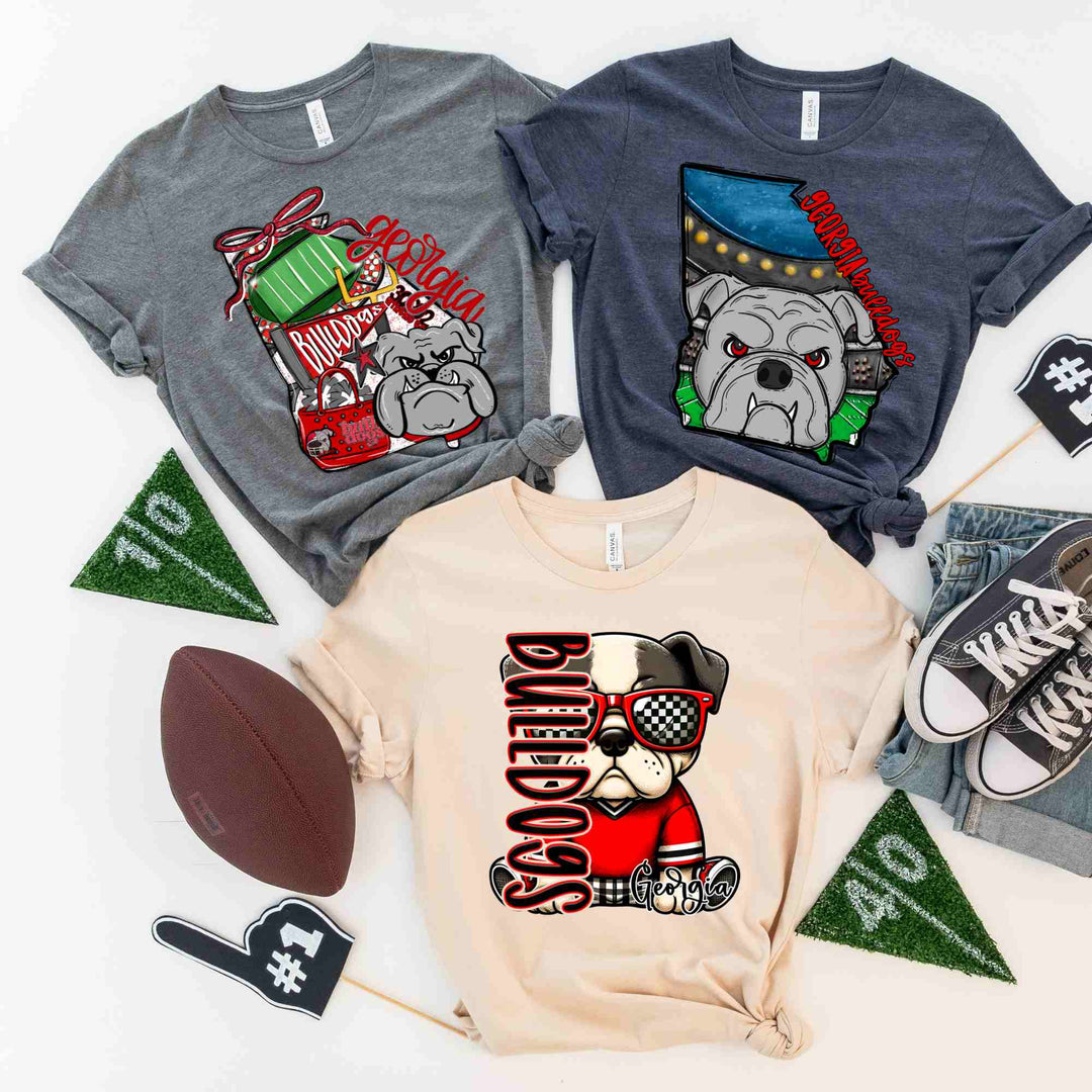 GO DAWGS GEORGIA BULLDOGS GANG SHEET 22.5"X60"