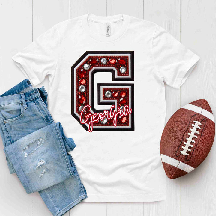 GO DAWGS GEORGIA BULLDOGS GANG SHEET 22.5"X60"