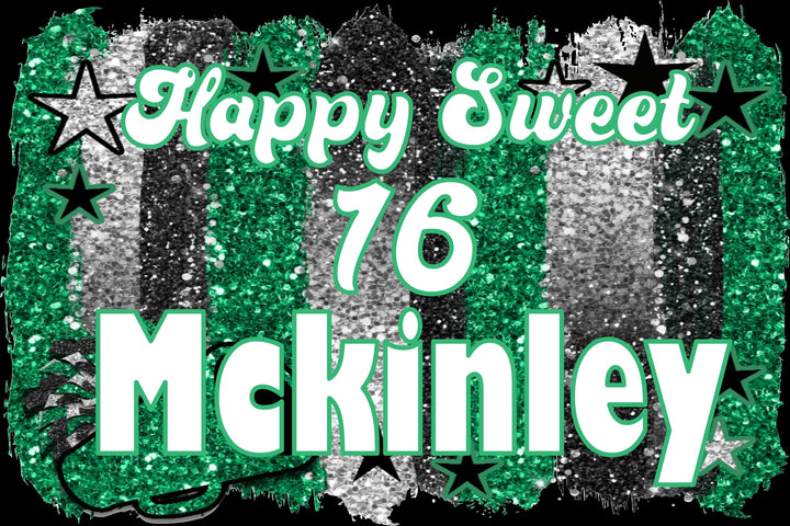 Outdoor or Indoor Banner for Sports, School, Birthdays, Business