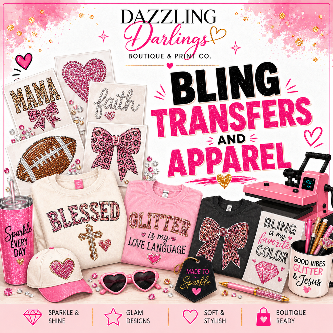 Bling Transfers & Apparel