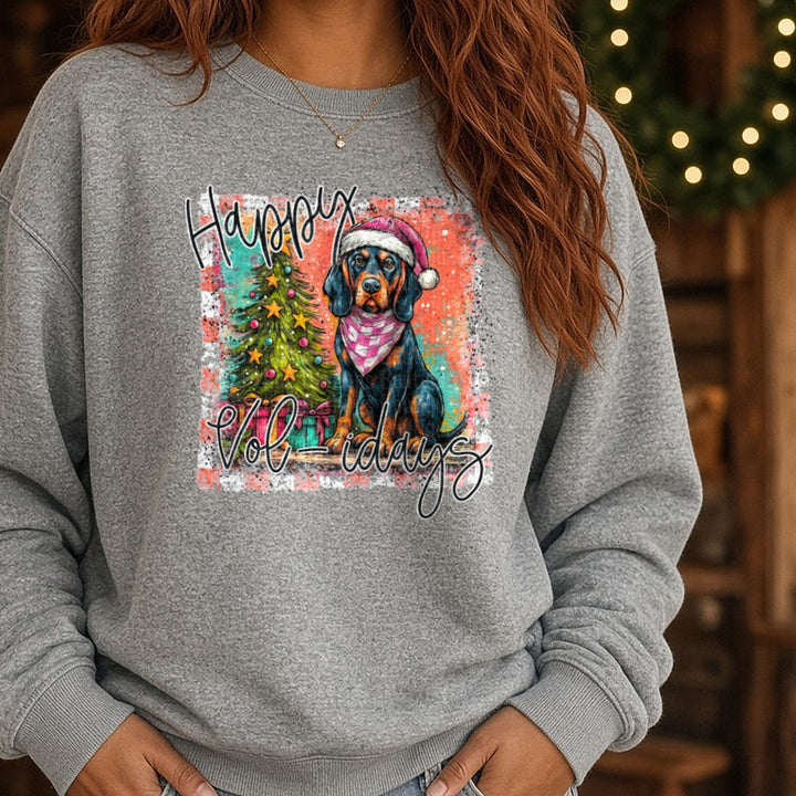 Voliday DTF transfer shown on a Comfort Colors sweatshirt
