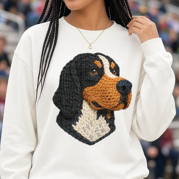Tennessee Volunteers DTF transfer shown on a Comfort Colors sweatshirt