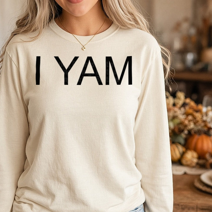 Img 6107 DTF transfer shown on a Comfort Colors long sleeve tee