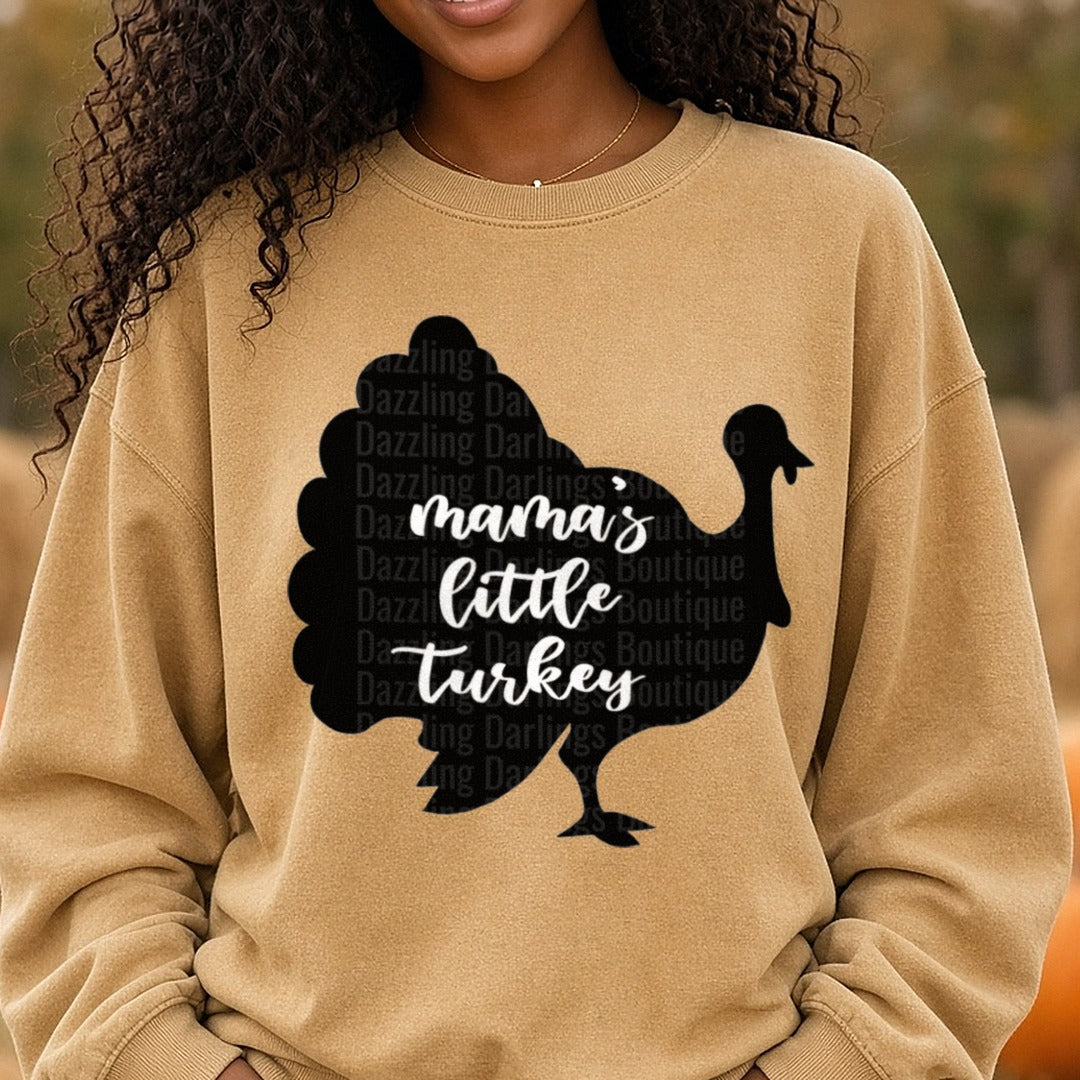 Img 6106 DTF transfer shown on a Comfort Colors sweatshirt