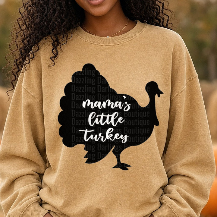 Img 6106 DTF transfer shown on a Comfort Colors sweatshirt