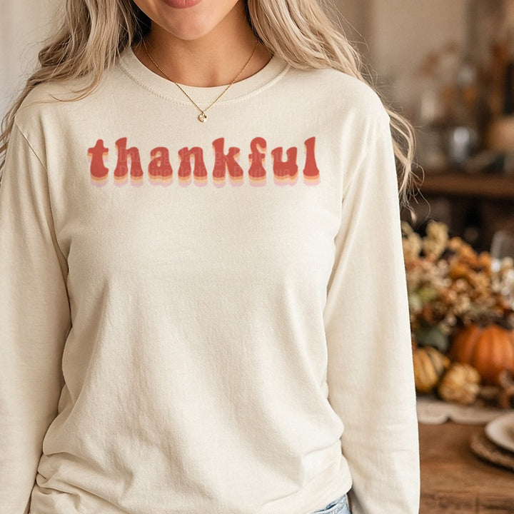 Img 6102 DTF transfer shown on a Comfort Colors long sleeve tee