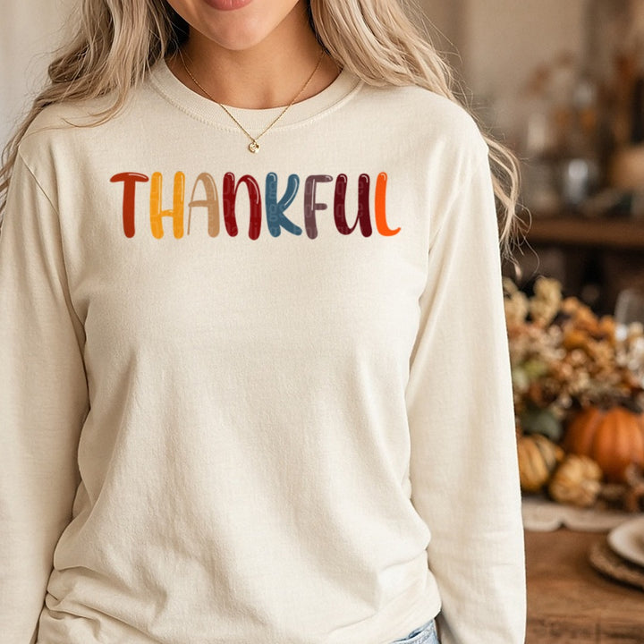 Img 6101 DTF transfer shown on a Comfort Colors long sleeve tee