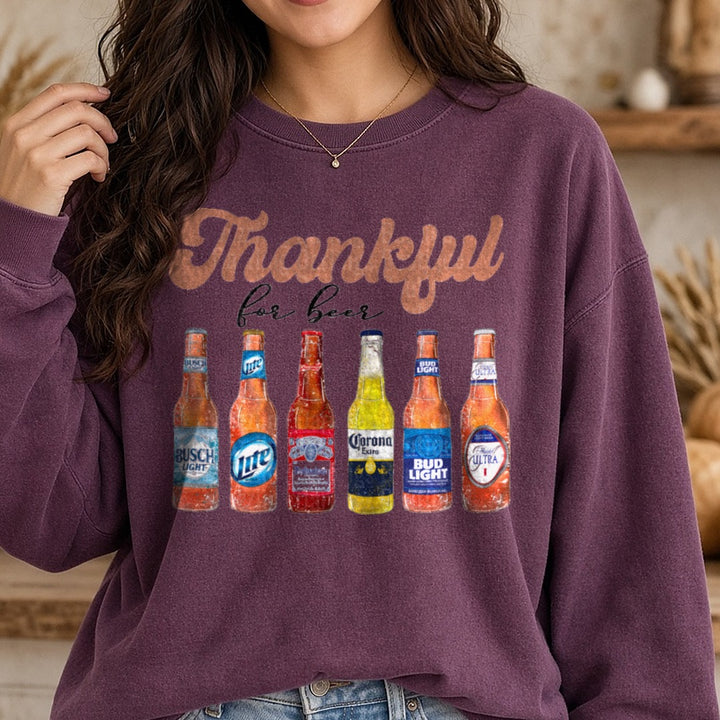 Img 6090 DTF transfer shown on a Comfort Colors sweatshirt