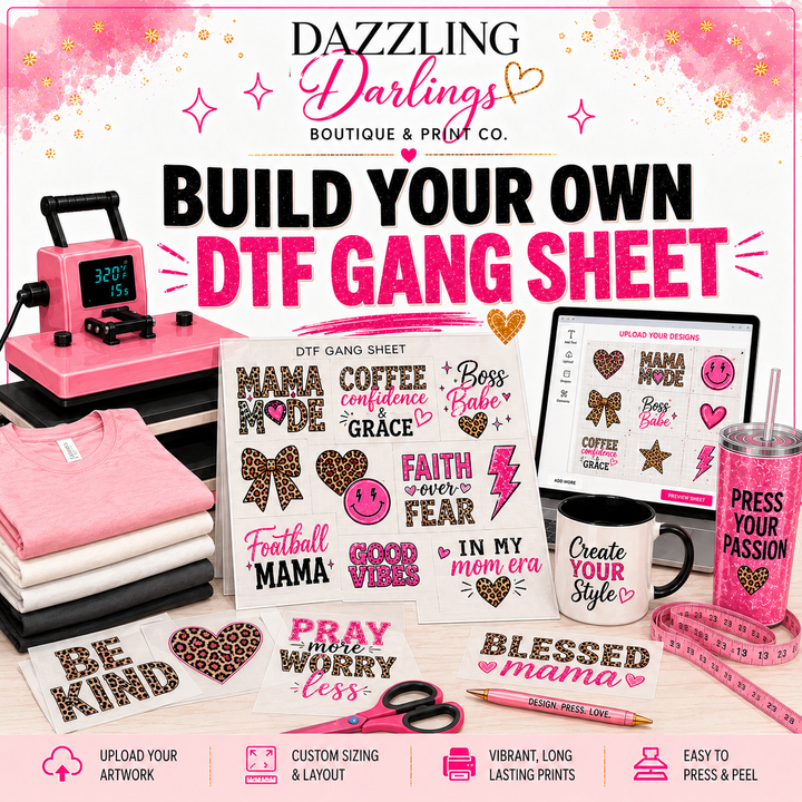 DTF - Build Your Own Gang Sheet DIRECT TO FILM