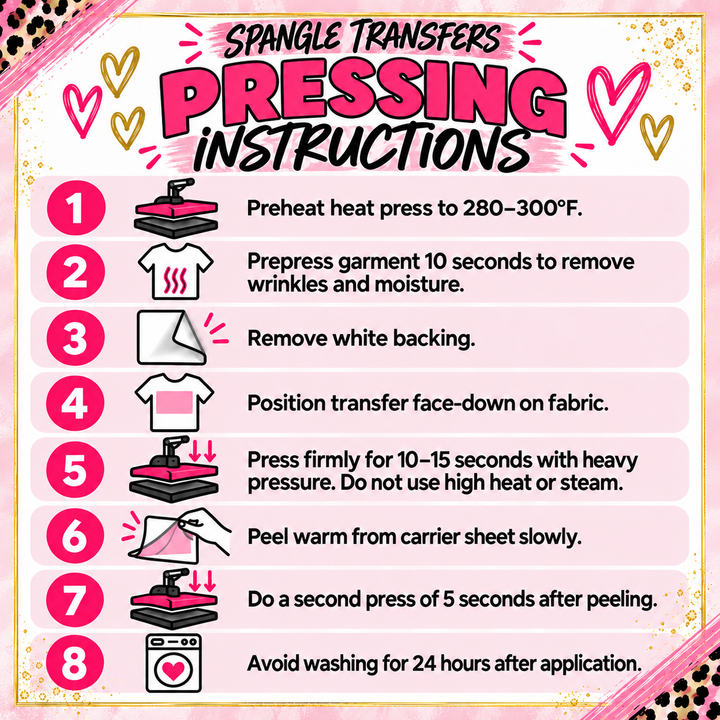 BLING TRANSFER-SPANGLES-DRAGONS
