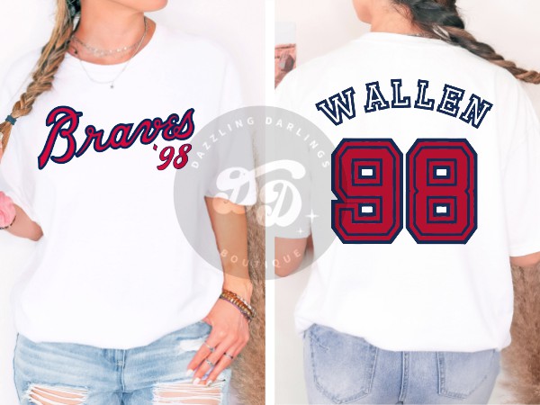 Wallen 98 Braves T-Shirt – C+C Boutique L L C