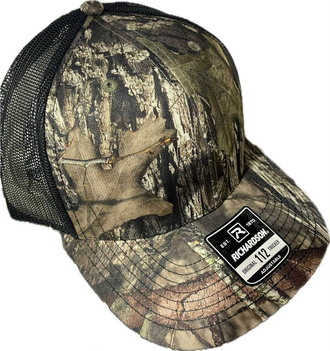 RICHARDSON 112 WITH PICKENS LOGO LEATHER PATCH CAP