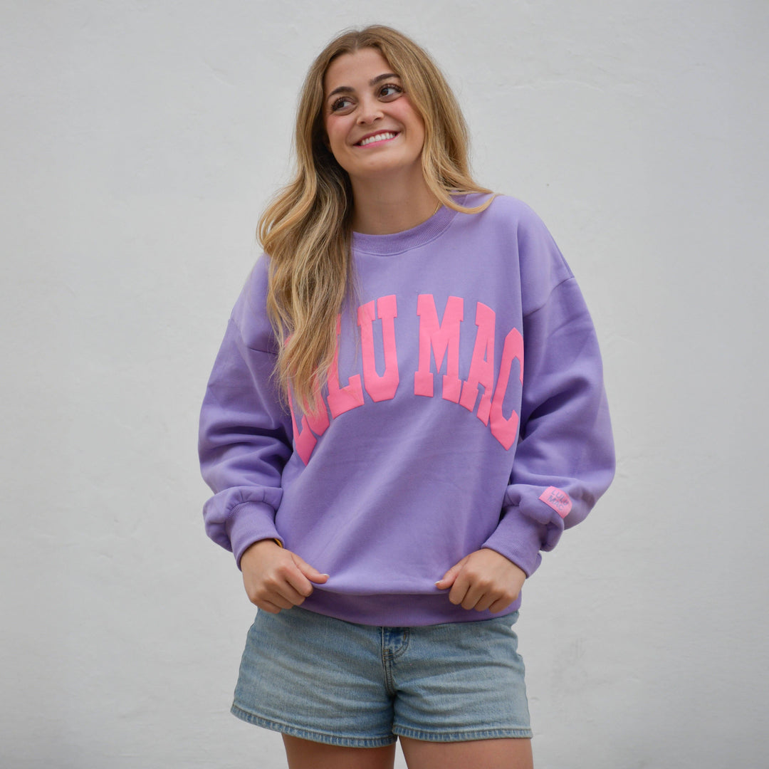 LM-SW-1007 Purple/Pink Puff: Purple/Pink / Small