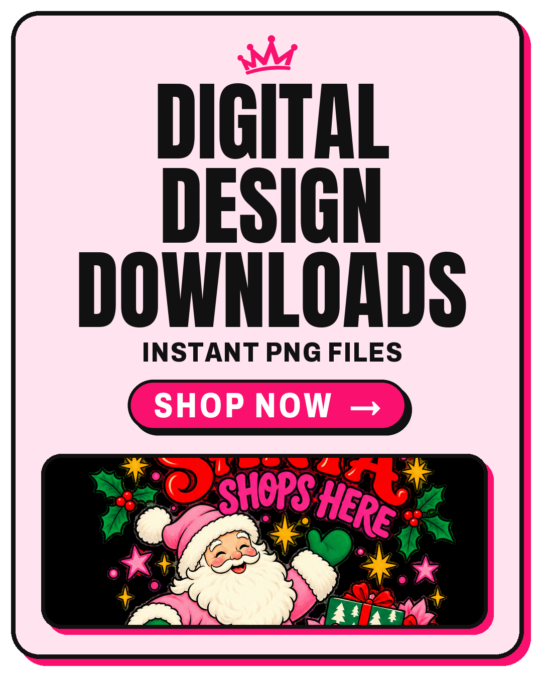 Digital Downloads - shop now (mobile slide)