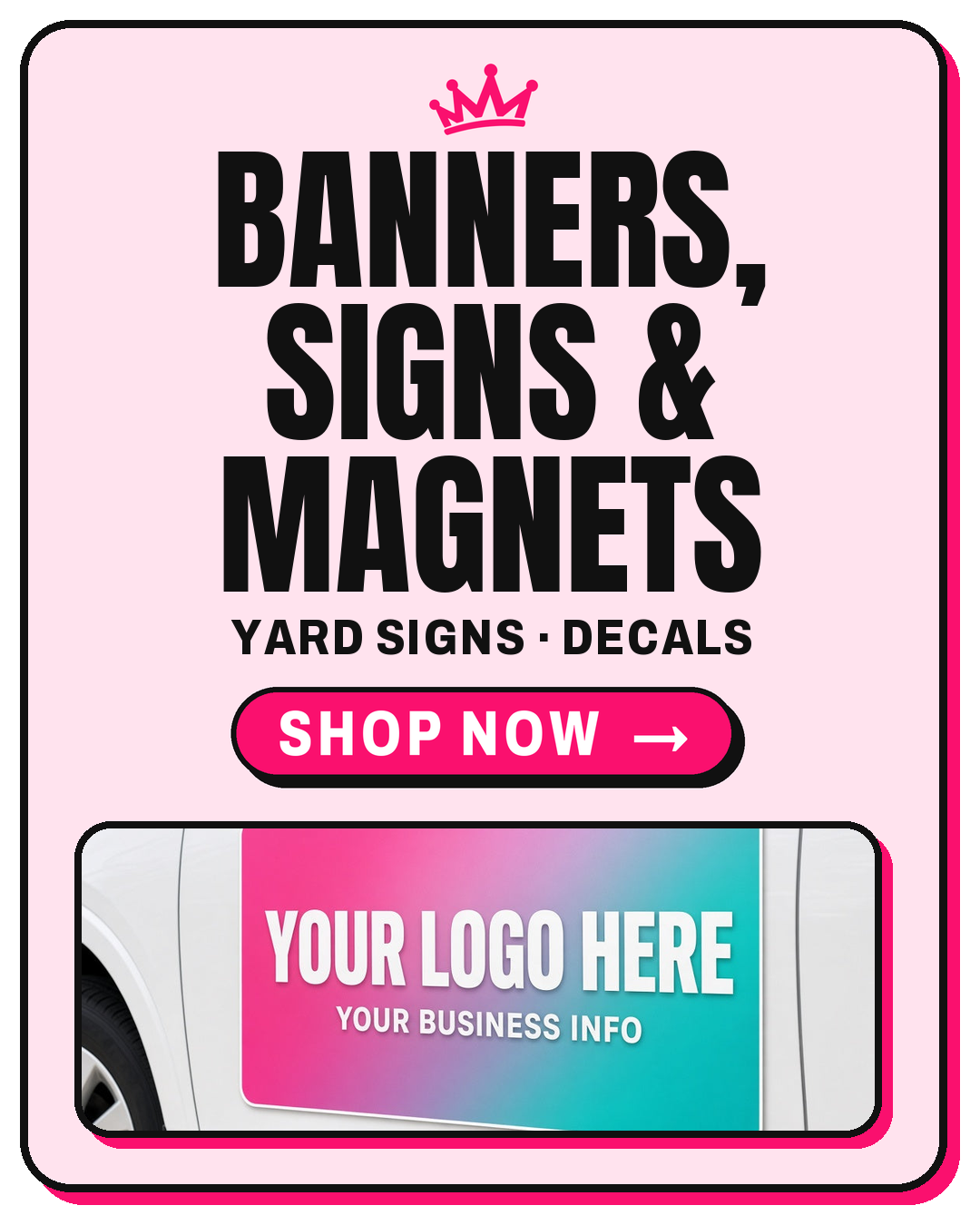 Promotional Items - shop now (mobile slide)
