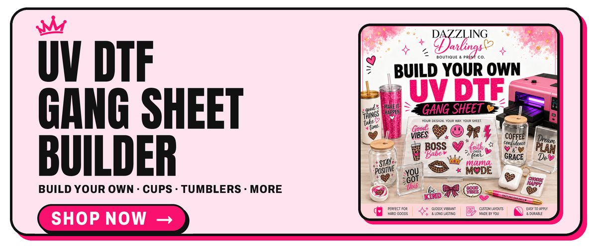 UV DTF Gang Sheets - shop now (desktop slide)