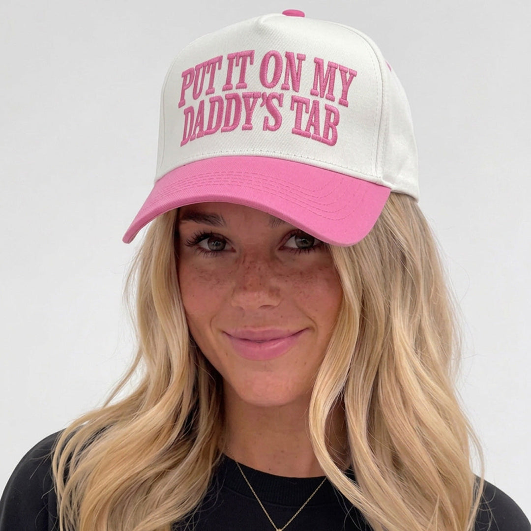 Lulu Mac Daddy's Tab Cap - Pink