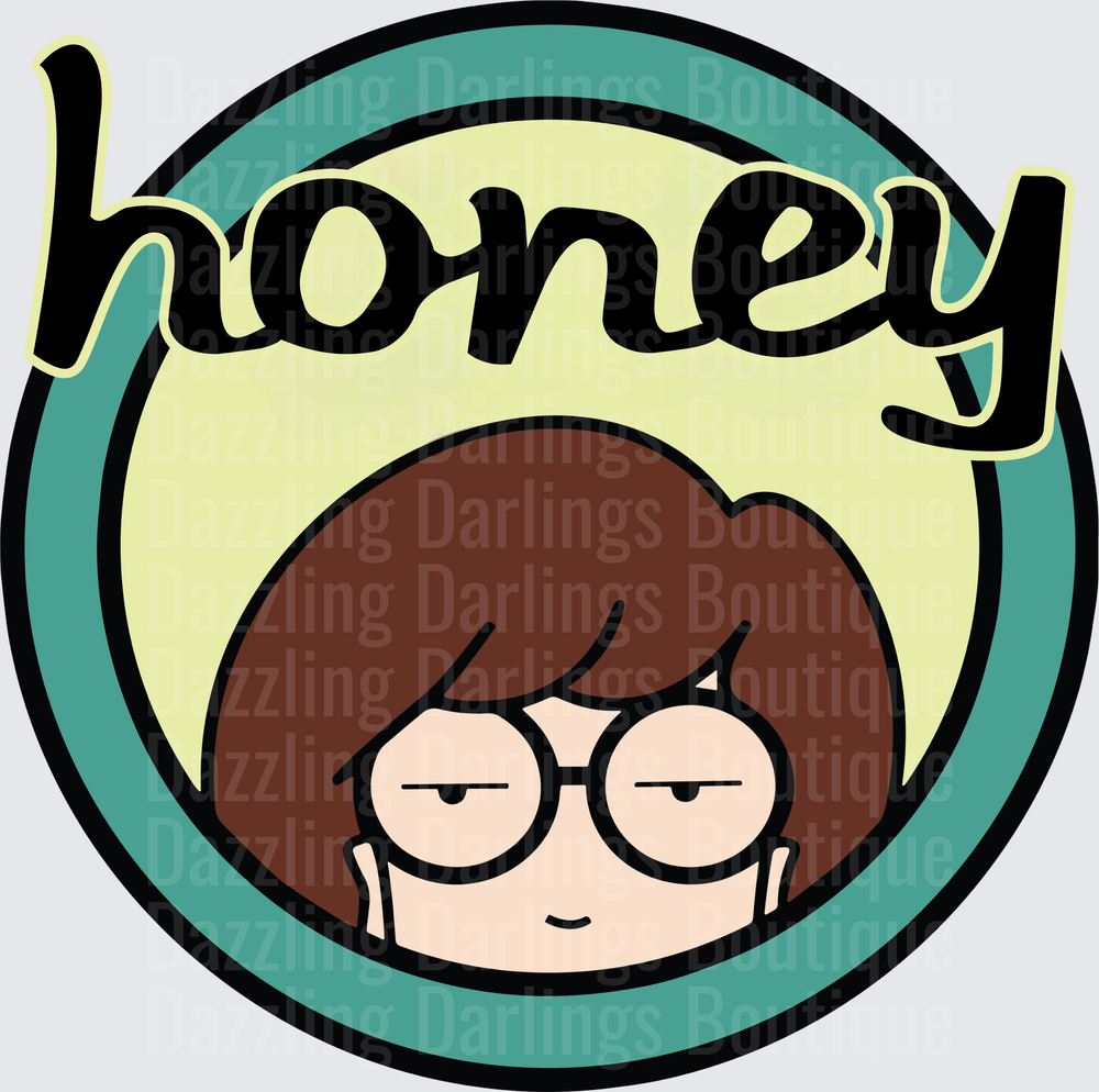 Daria Morgendorffer Honey Circle Badge Design