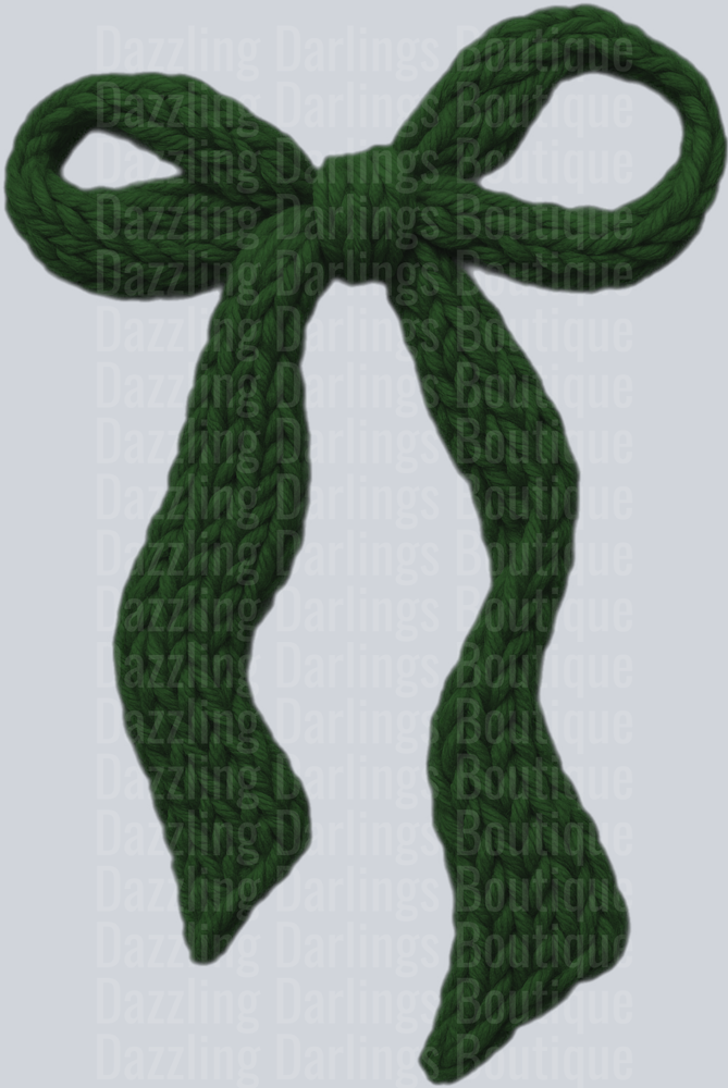 COQUETTE BOW YARN GREEN