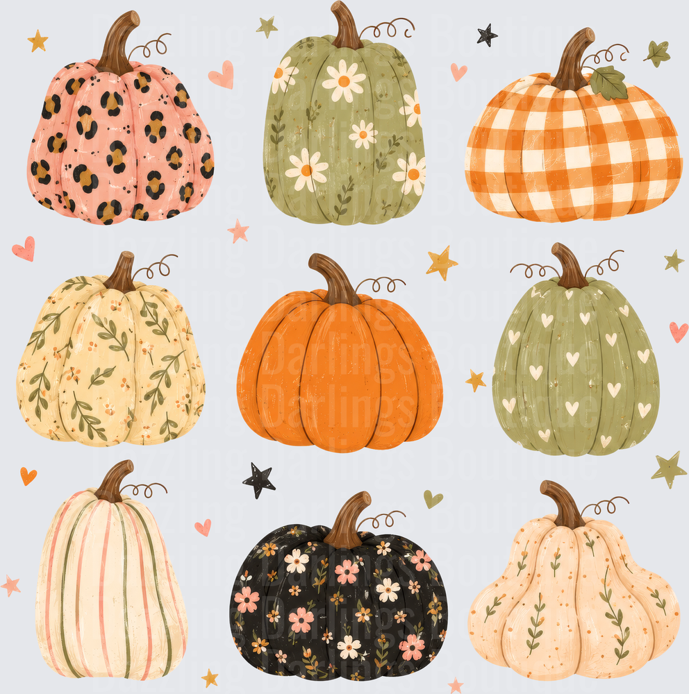 Boho Pumpkins