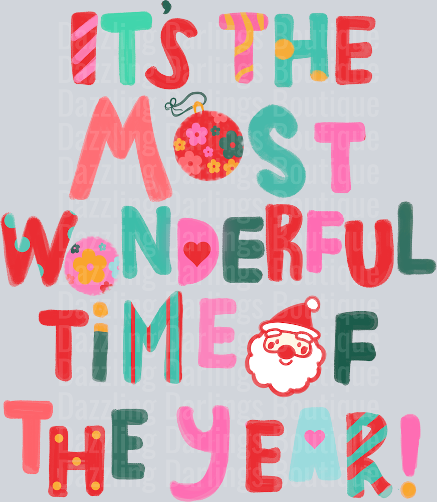 IT'S THE MOST WONDERFUL TIME OF THE YEAR