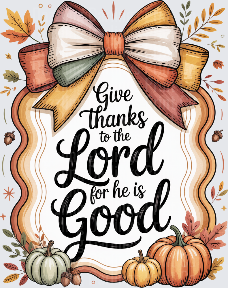 Give Thanks to the Lord