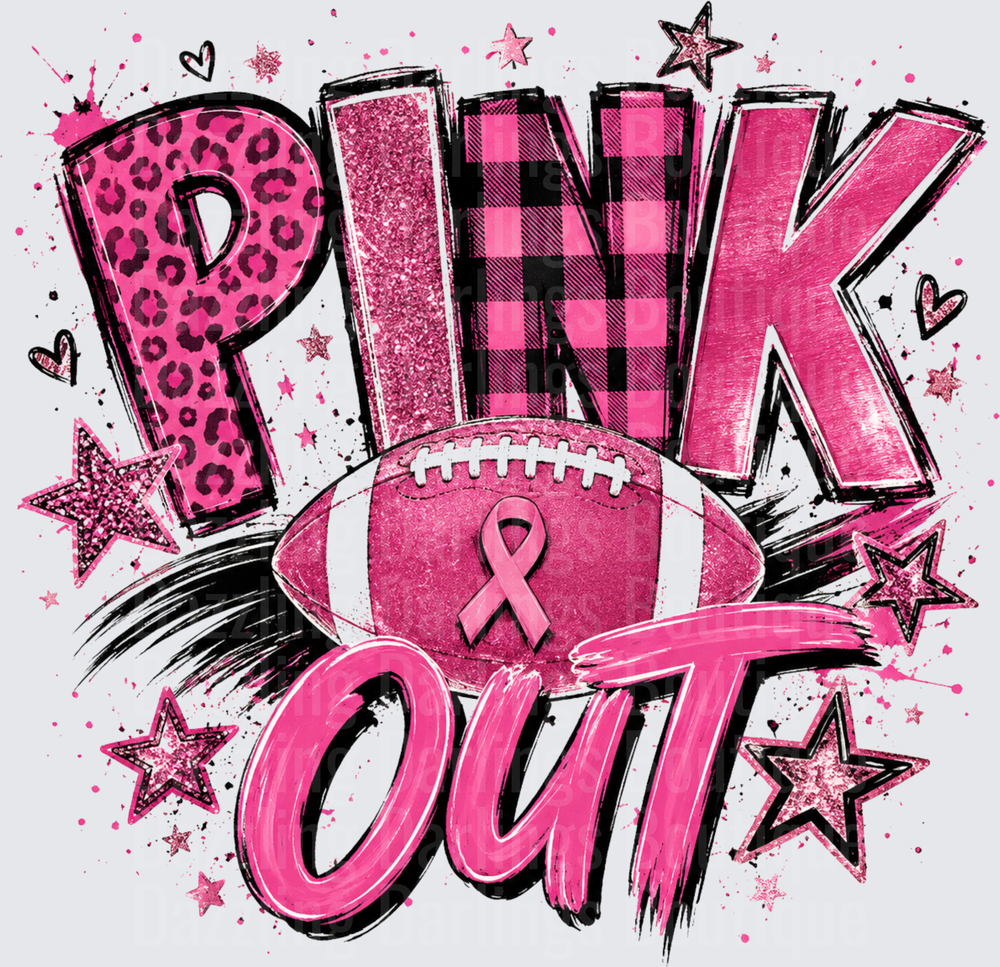 Black and Pink Out