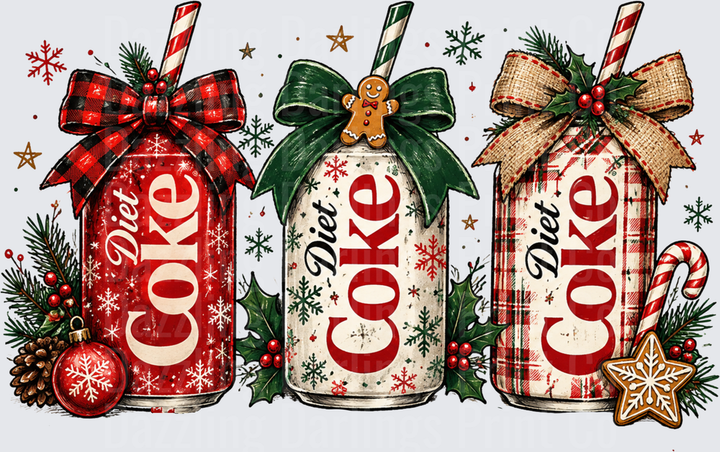 Christmas Soda Can
