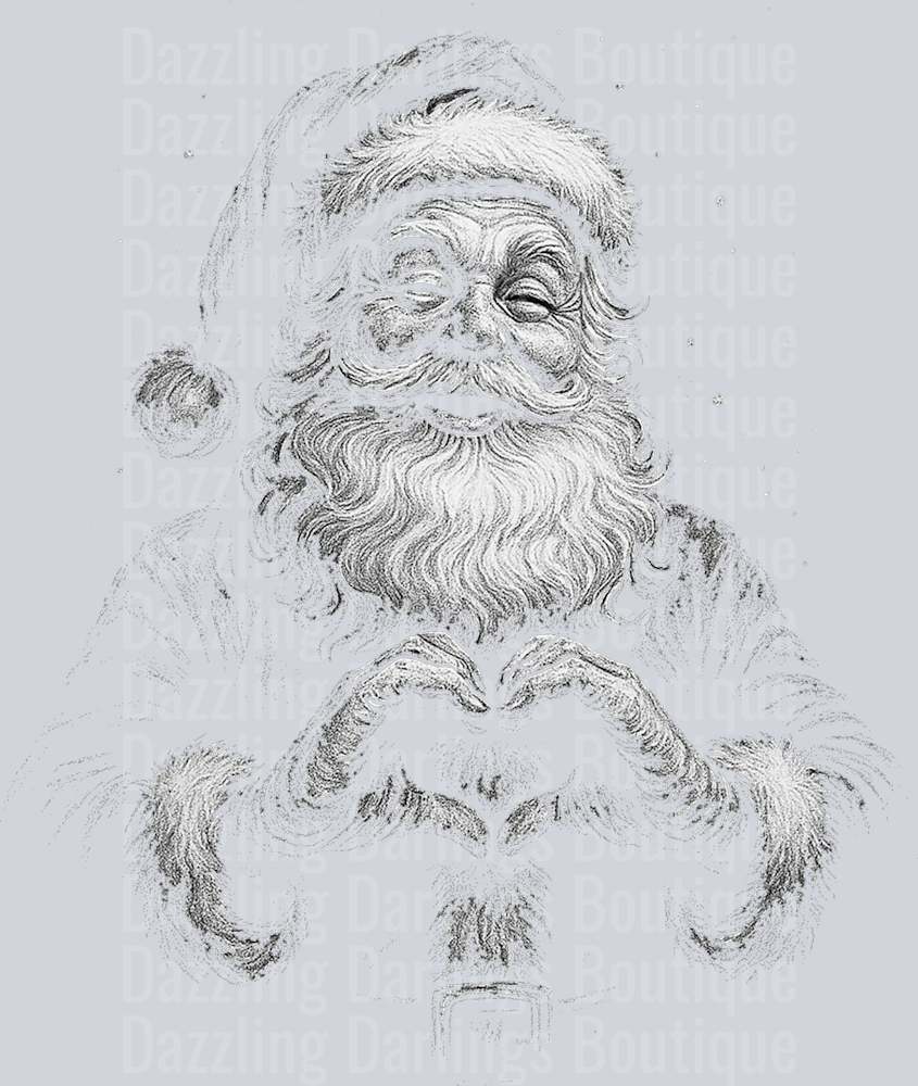 Half-tone Viral SANTA