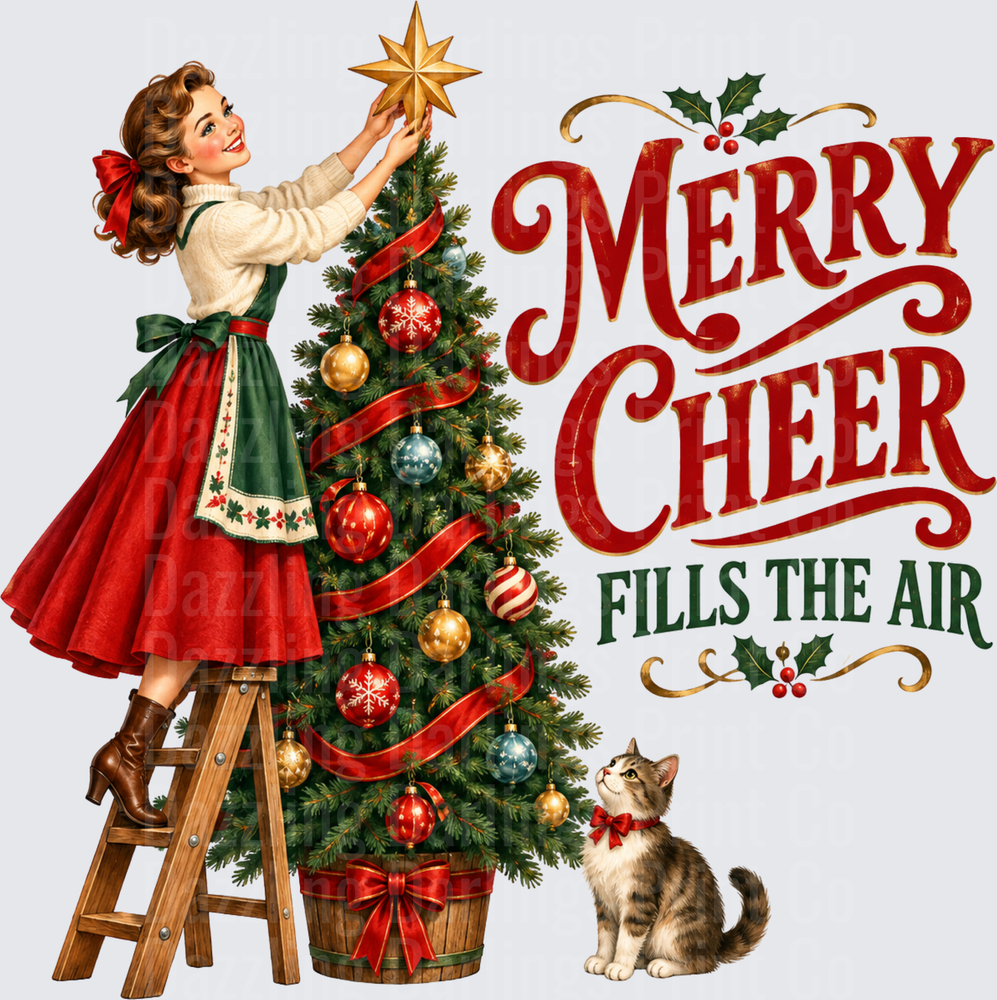 Merry Cheer fills the air