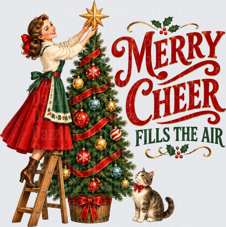 Merry Cheer fills the air