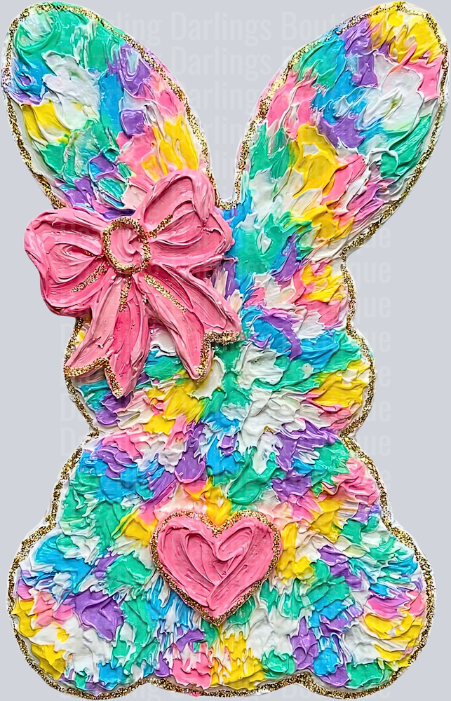 BRUSHSTROKE EASTER BUNNY
