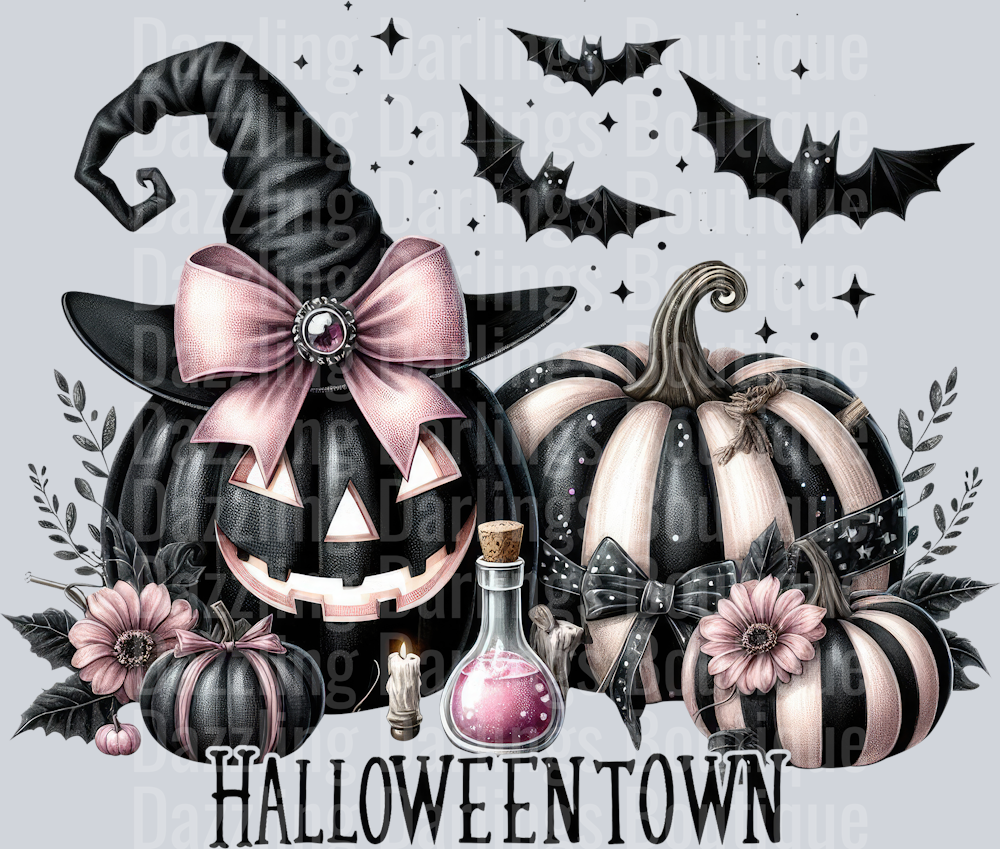 HALLOWEEN FALL DTF TRANSFER HALLOWEENTOWN
