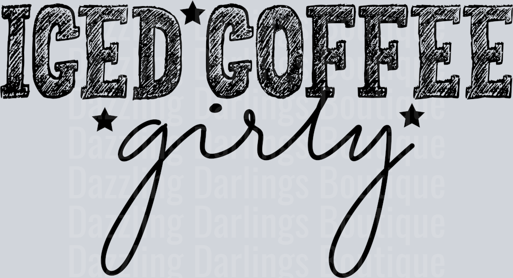 ICED COFFEE GIRLY