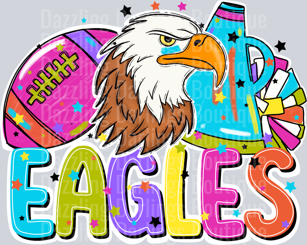 EAGLES FOOTBALL CHEER BRIGHT