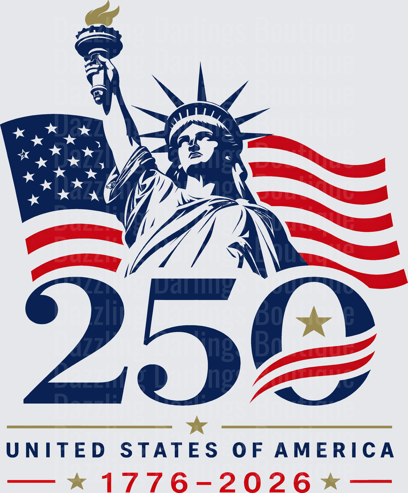 America 250th Anniversary Statue of Liberty 1776-2026