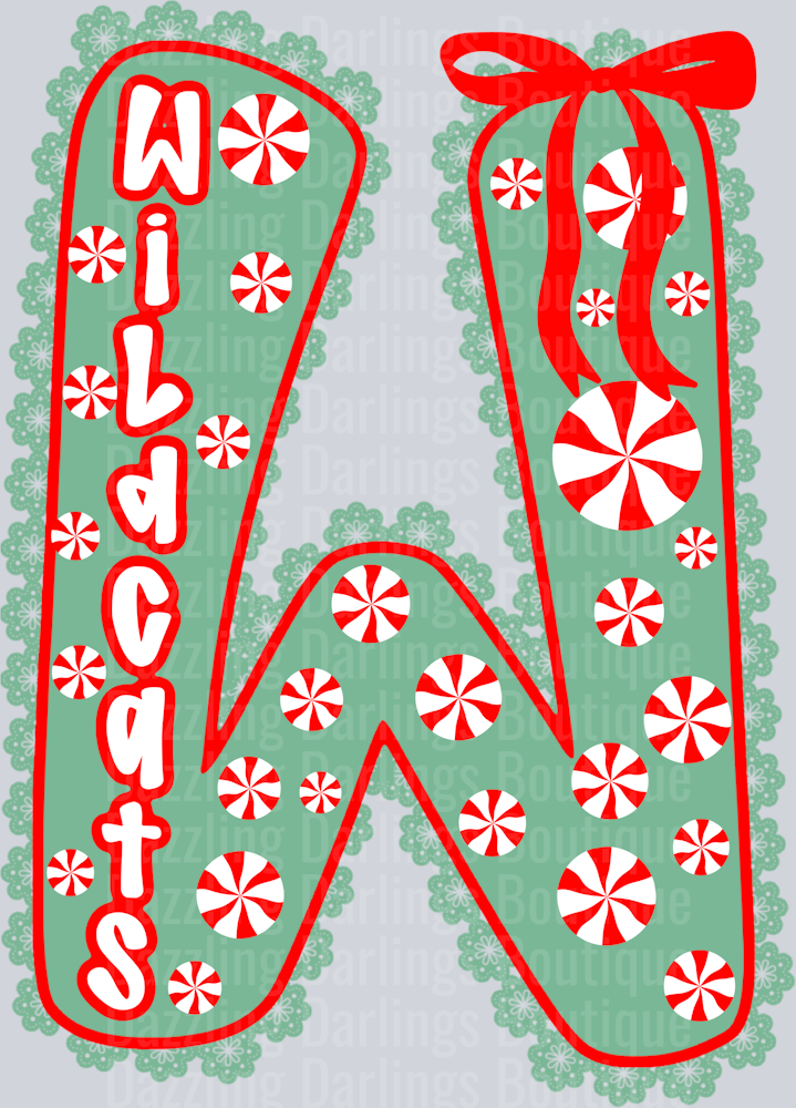 WILDCATS COQUETTE BOW