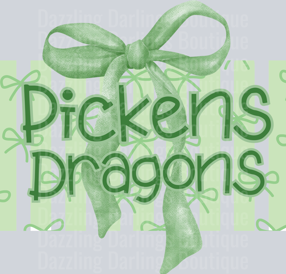 PICKENS DRAGONS PREPPY STRIPE