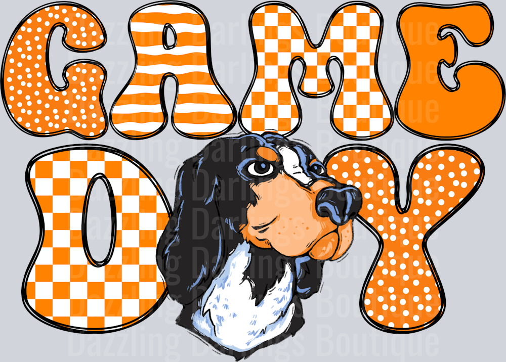 GAME DAY TENNESSEE DOG