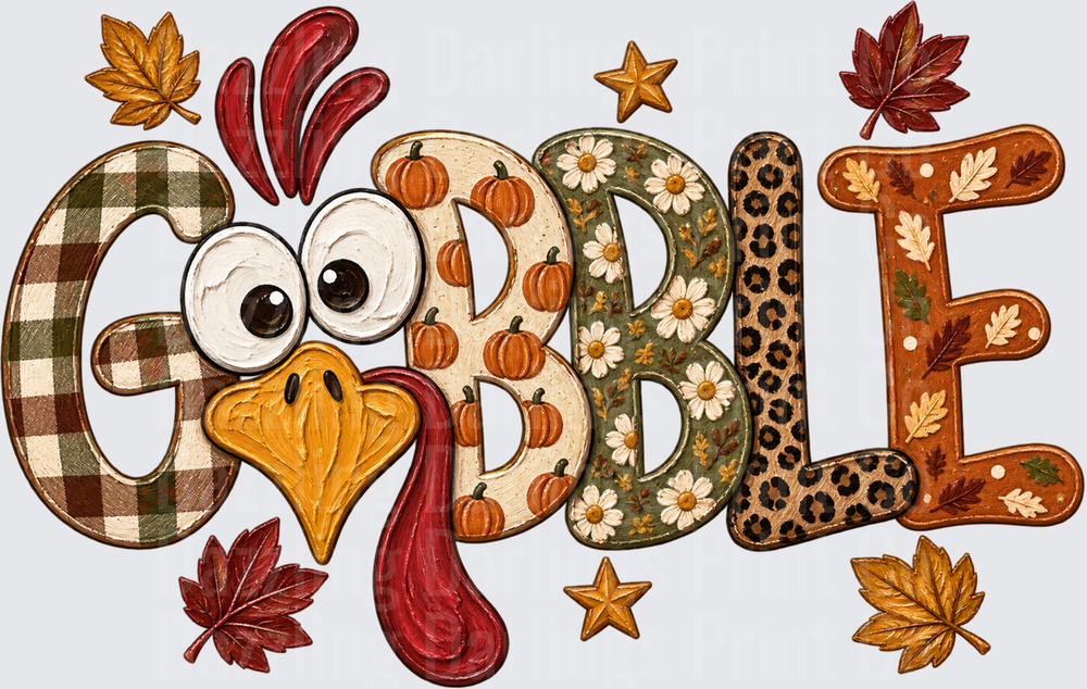 Gobble Turkey Face 2