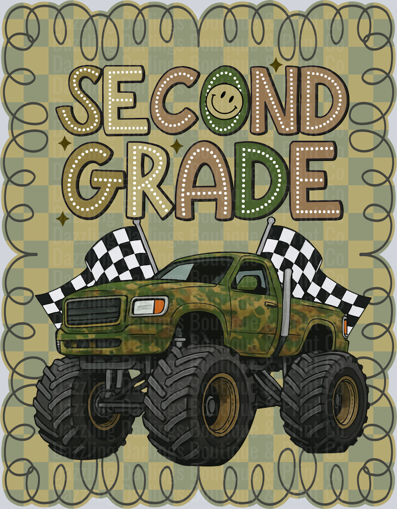 SECOND GRADE CAMO FOURWHEELER