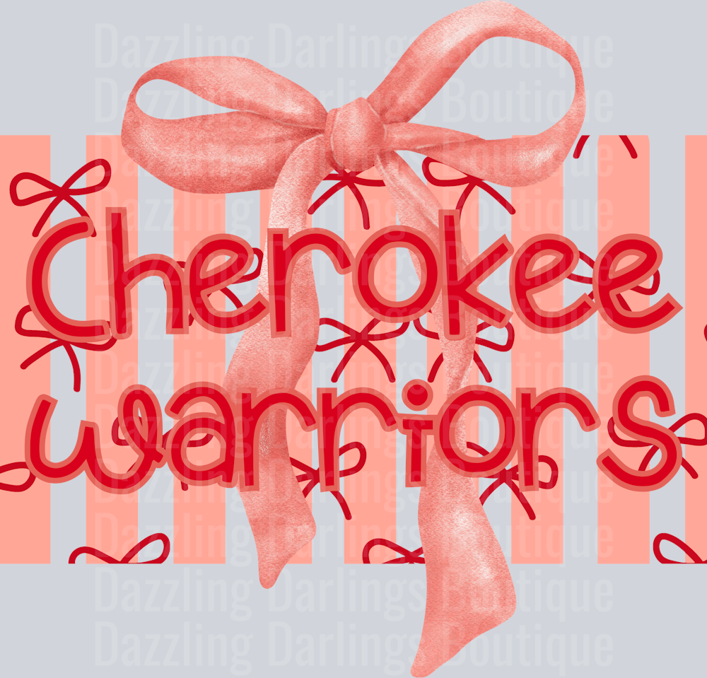 CHEROKEE WARRIORS PREPPY STRIPE