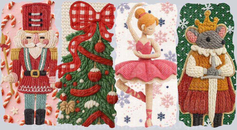 crochet nutcrackers