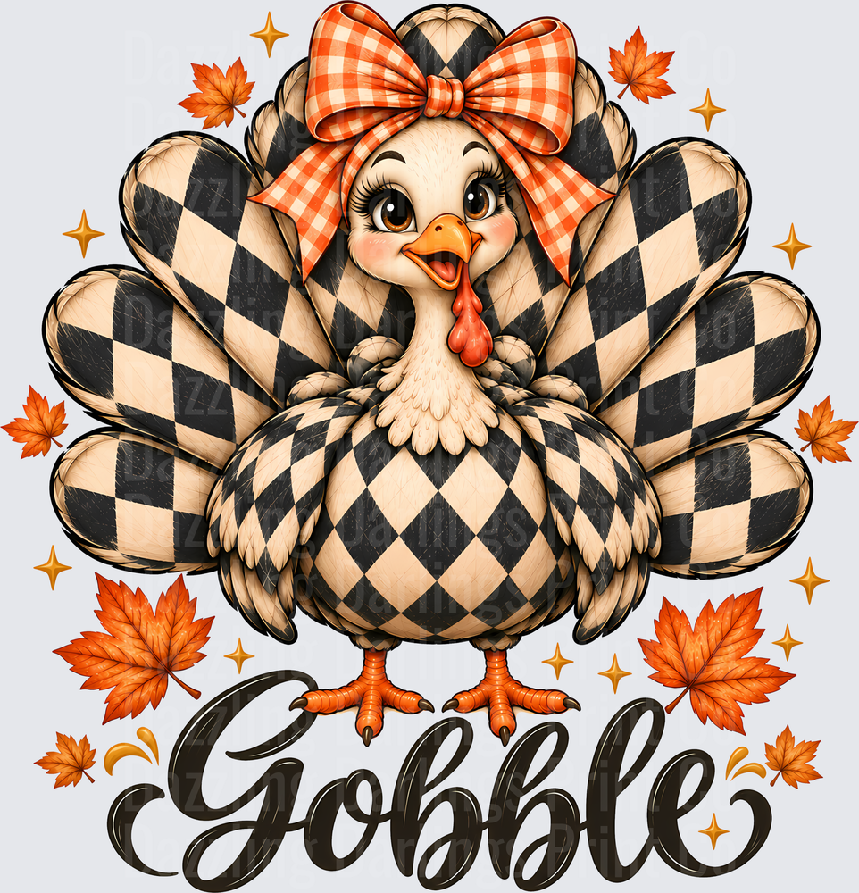 Checkered Turkey Gobble