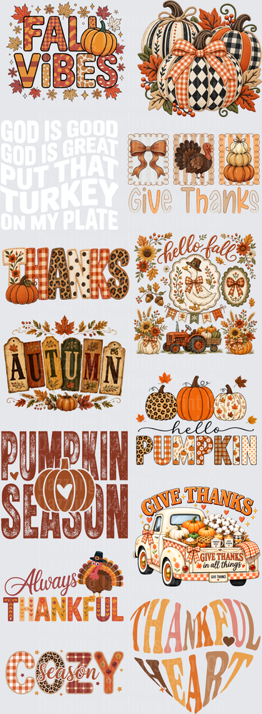 Thanksgiving/Fall Premade 25