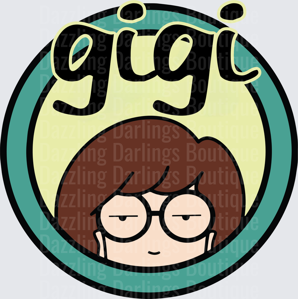 Daria Morgendorffer Gigi Circle Logo Design