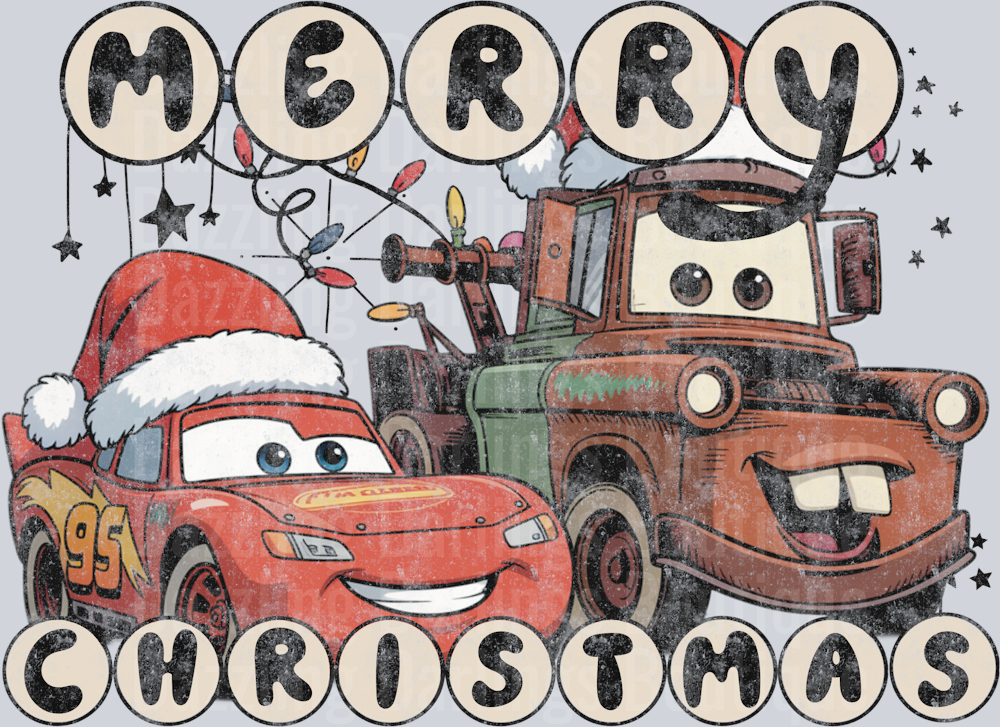 Merry Christmas cars