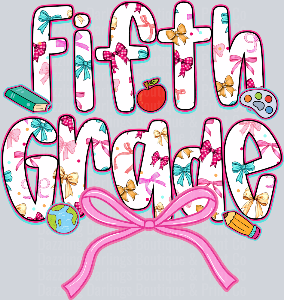 BACK TO SCHOOL FIFTH GRADE