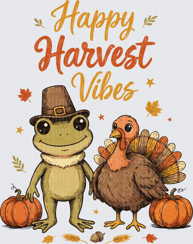 Happy Harvest Vibes Thanksgiving